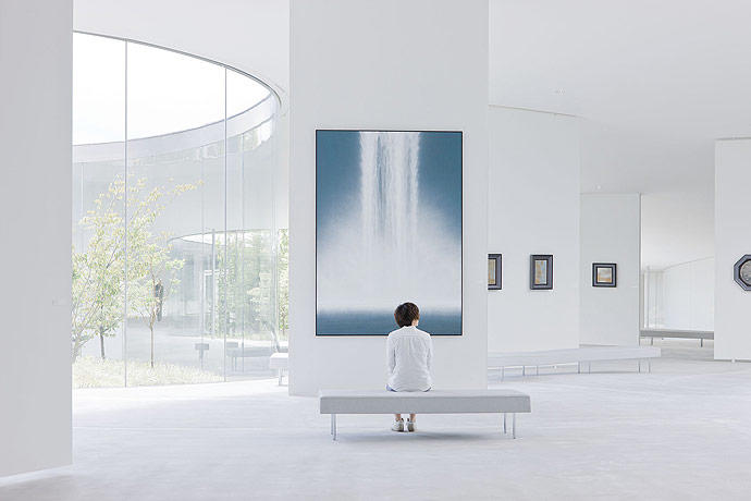 轻井泽千住博美術館丨日本丨西泽立卫-25