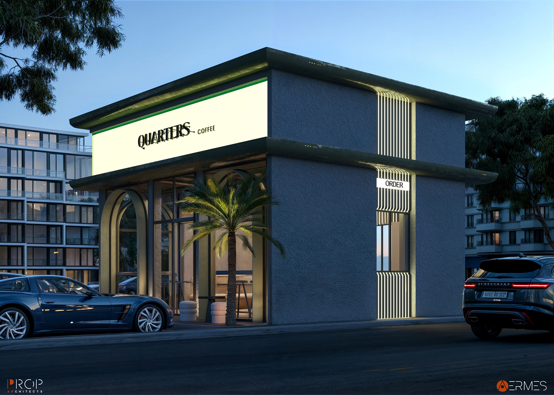 宿舍咖啡馆丨沙特阿拉伯丨PROP & AERMES ARCHITECTS-13