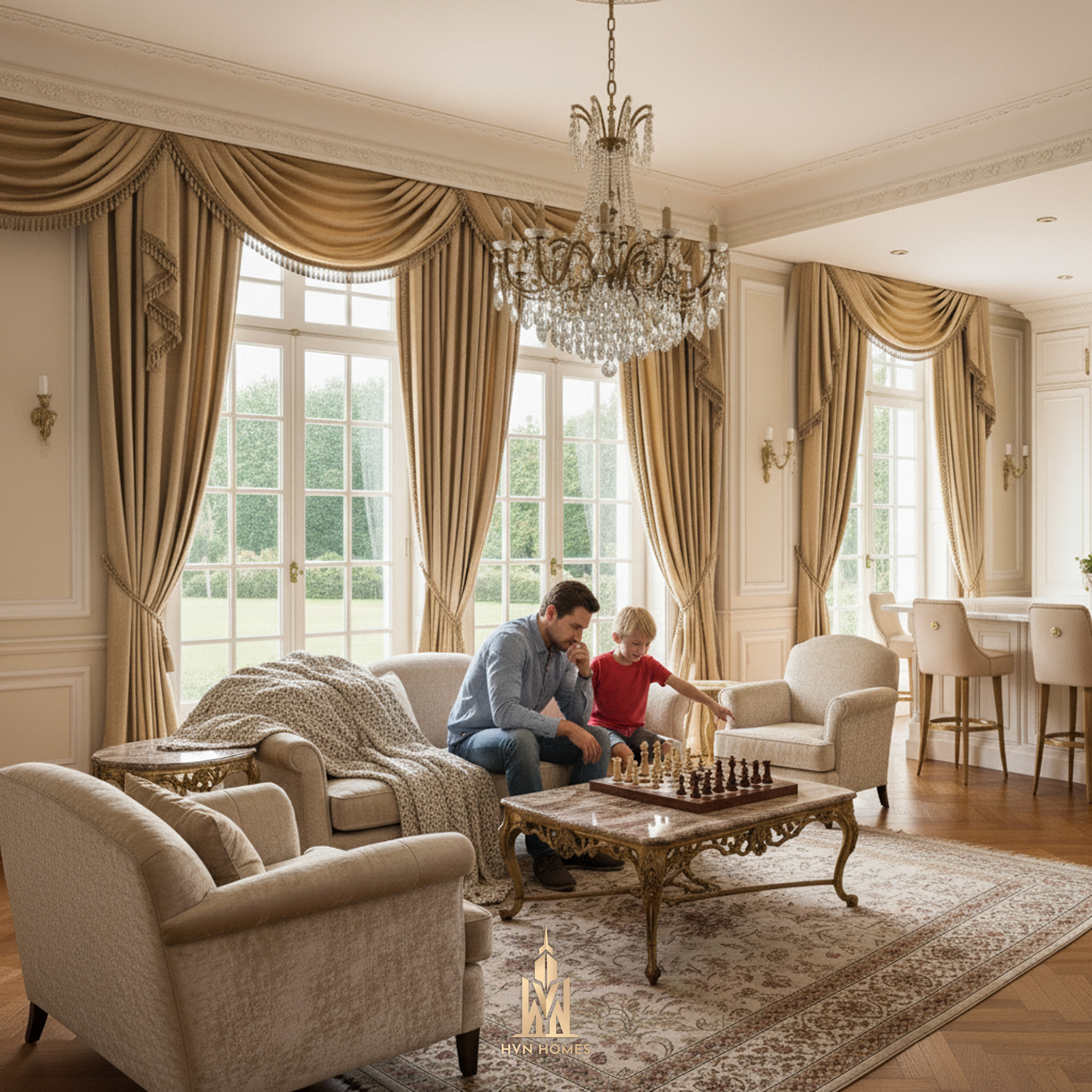 Timeless Classic Interior Project - HVN Homes-0