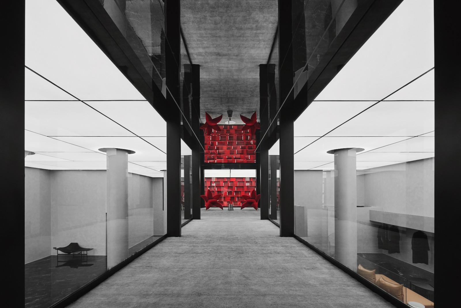 空间承载未来 · 五集服装展厅设计-12