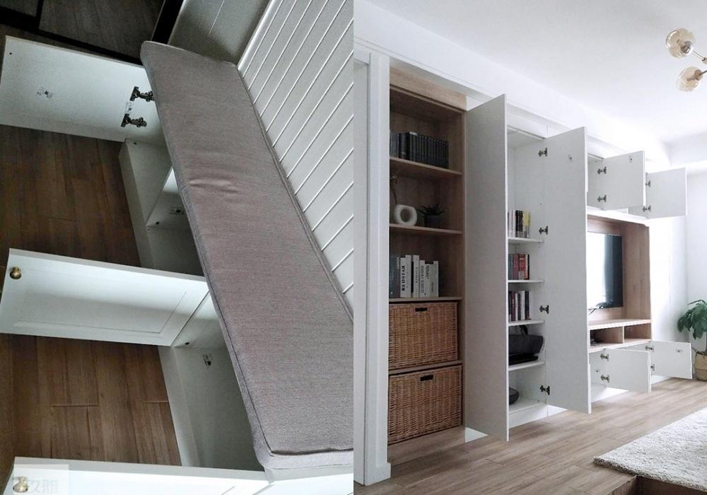 玖雅丨“凹”型墙破局绝招，小户型大变身-71