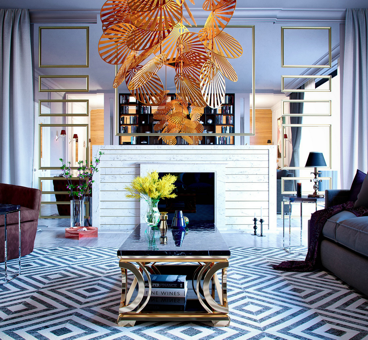 极简现代家居设计-39