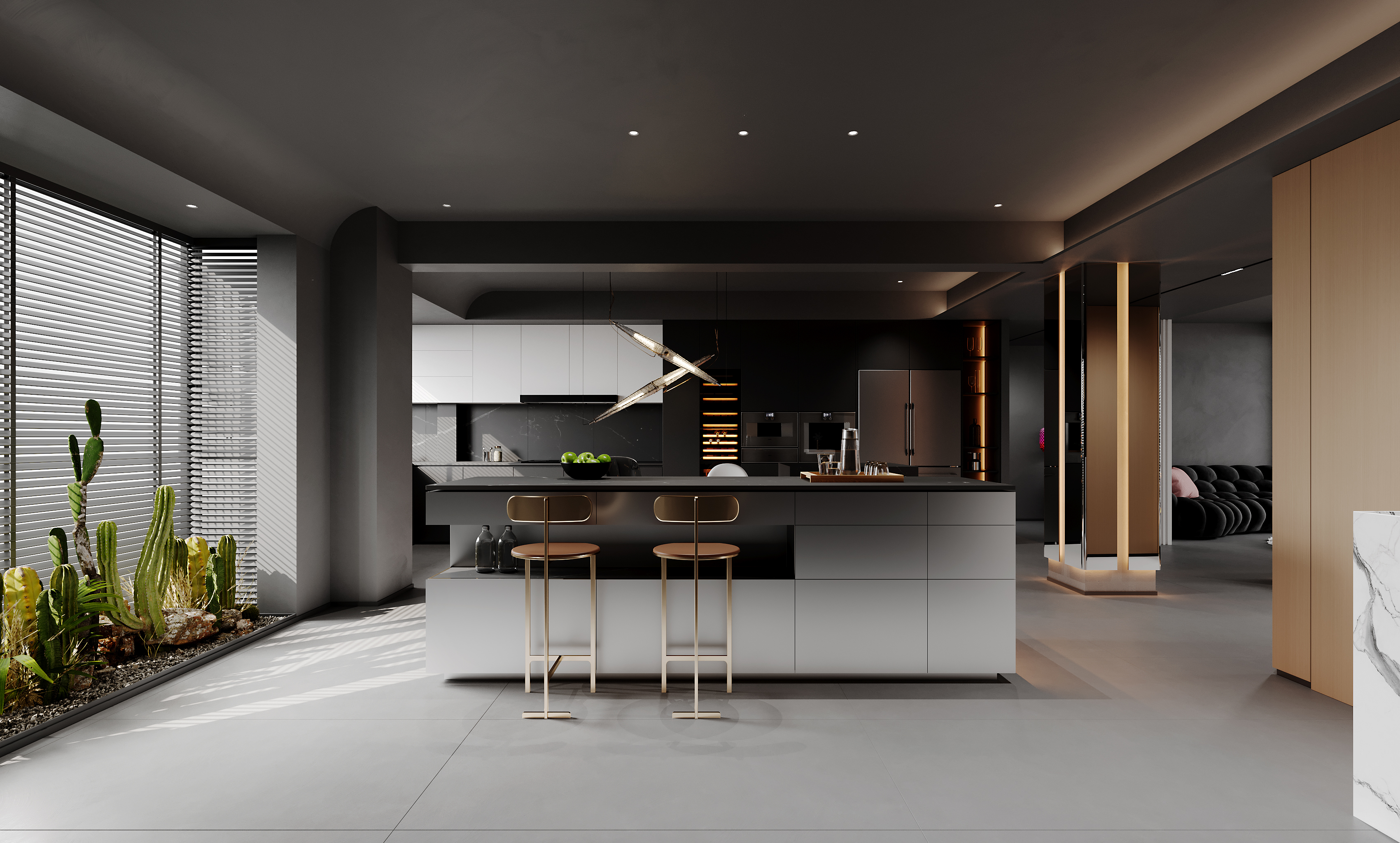 黑白灰上叠加别墅-4