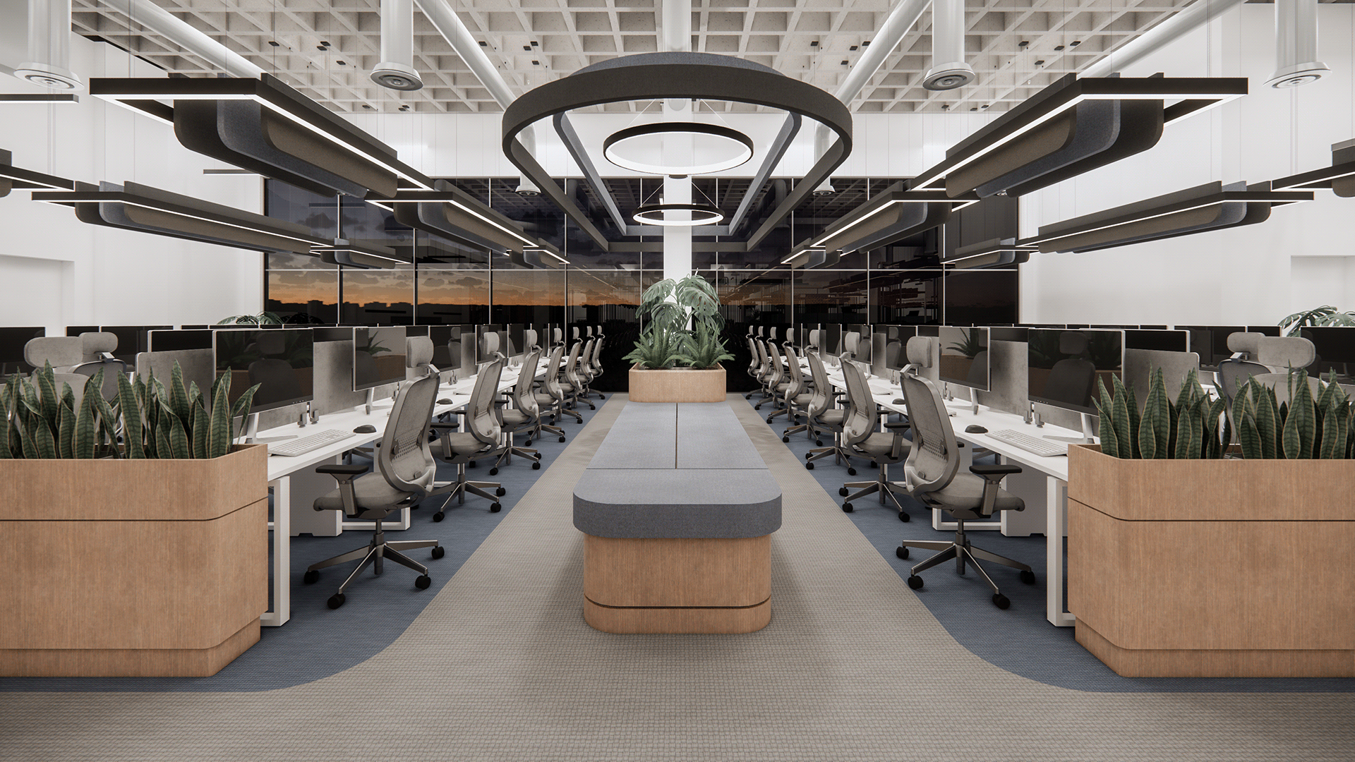联合办公，Modern-Industrial Office Design-44