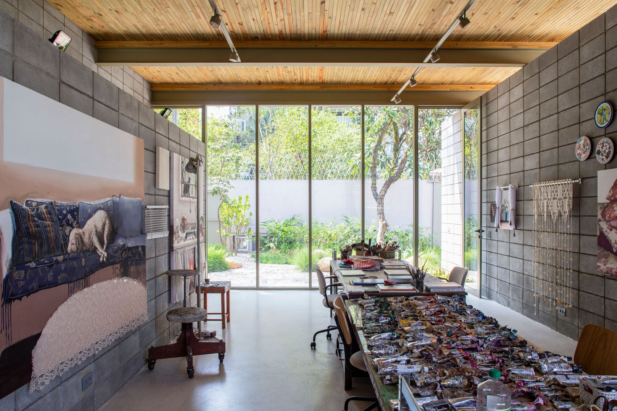 工作室和住宅 EA丨巴西圣保罗丨AMZ Arquitetos-39