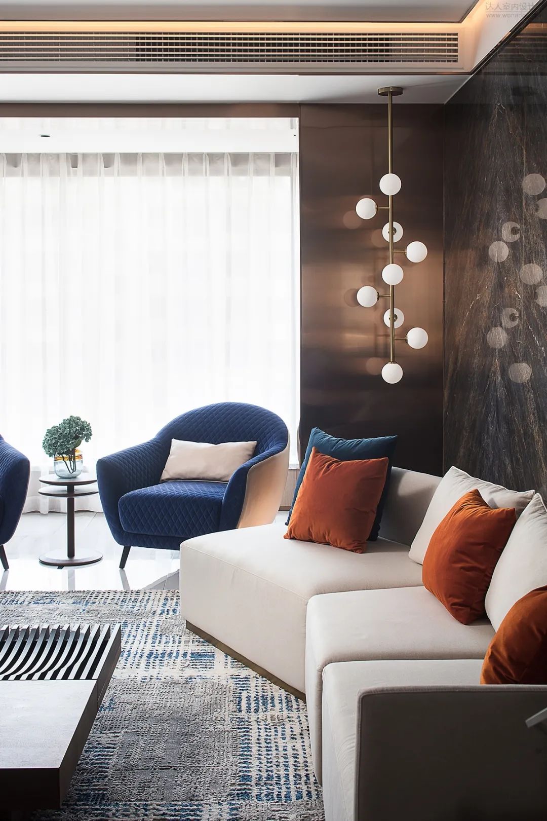 优雅时光 | 160㎡摩登私宅，艺术与生活的完美对话-12