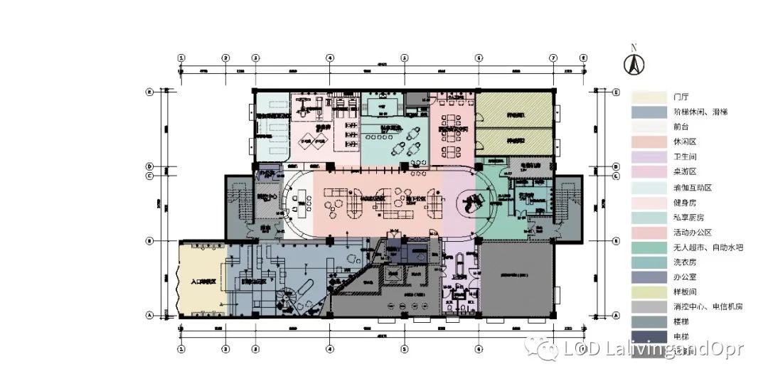 上海银州魔方公寓室内设计丨中国上海丨LOD朗奥建筑-97