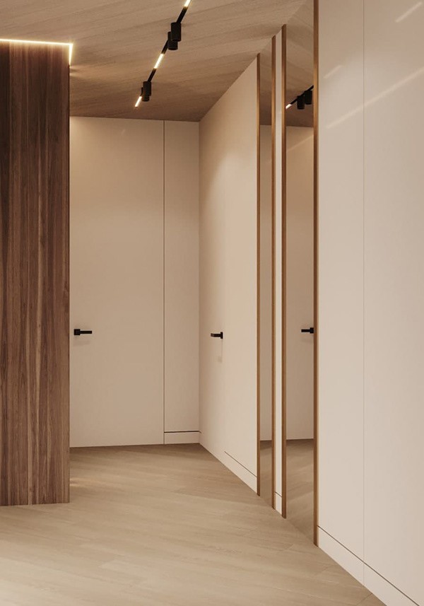 100㎡浅色系公寓 明亮舒适的现代感-3