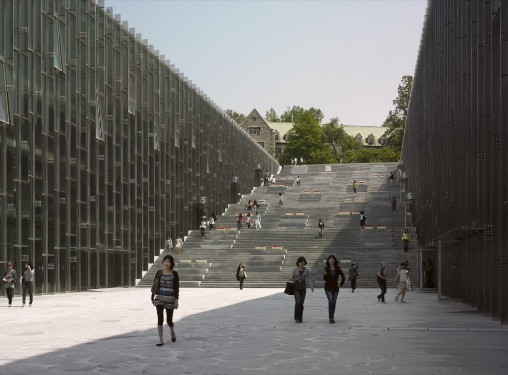 首尔梨花女子大学学生生活大楼丨韩国首尔丨Dominique Perrault-26