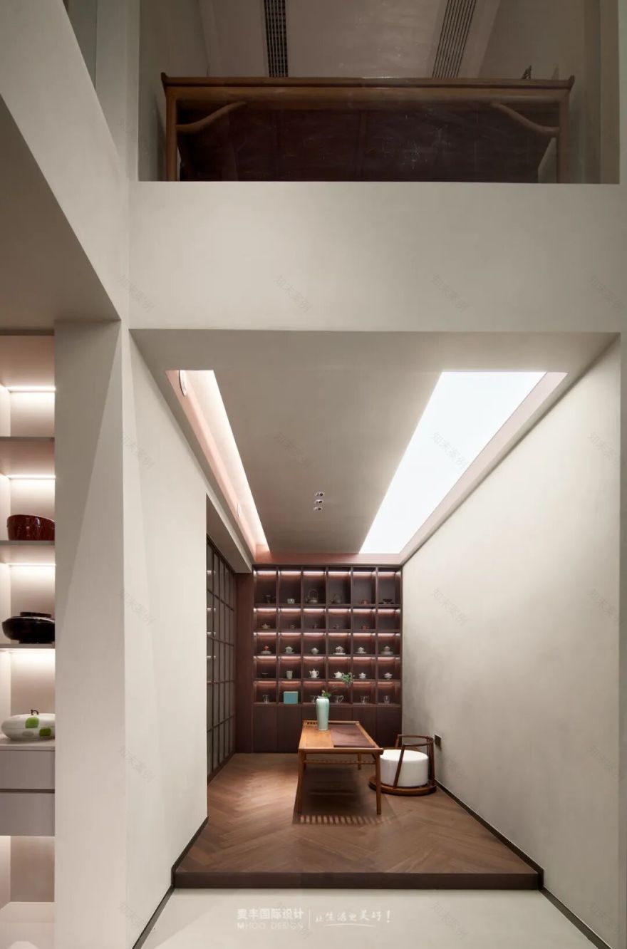 MHOO|珊瑚世纪300m²现代禅意:光影流转逸趣生-23