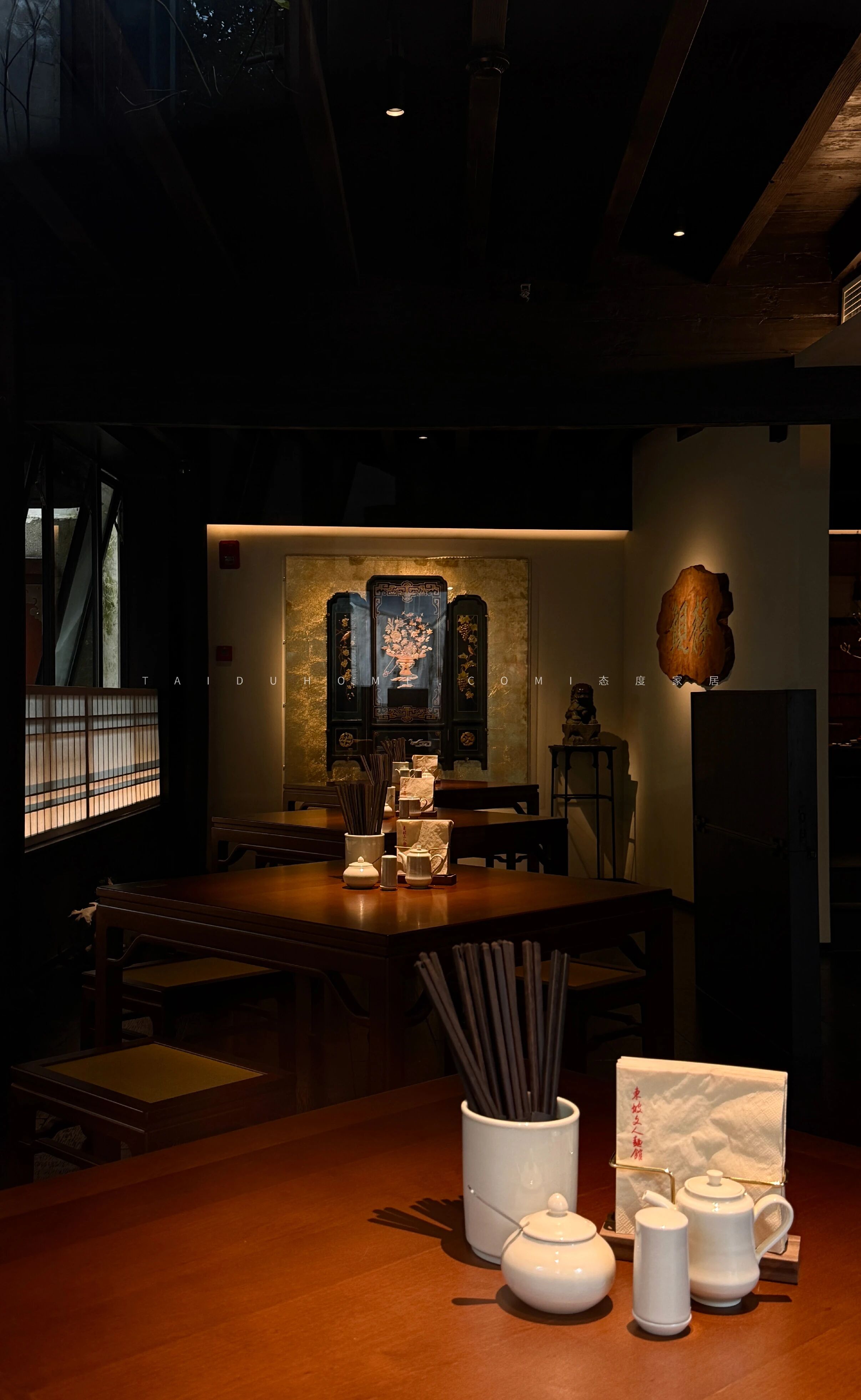 杭州东坡文人面馆丨中国杭州丨杭州观堂室内设计工作室-30