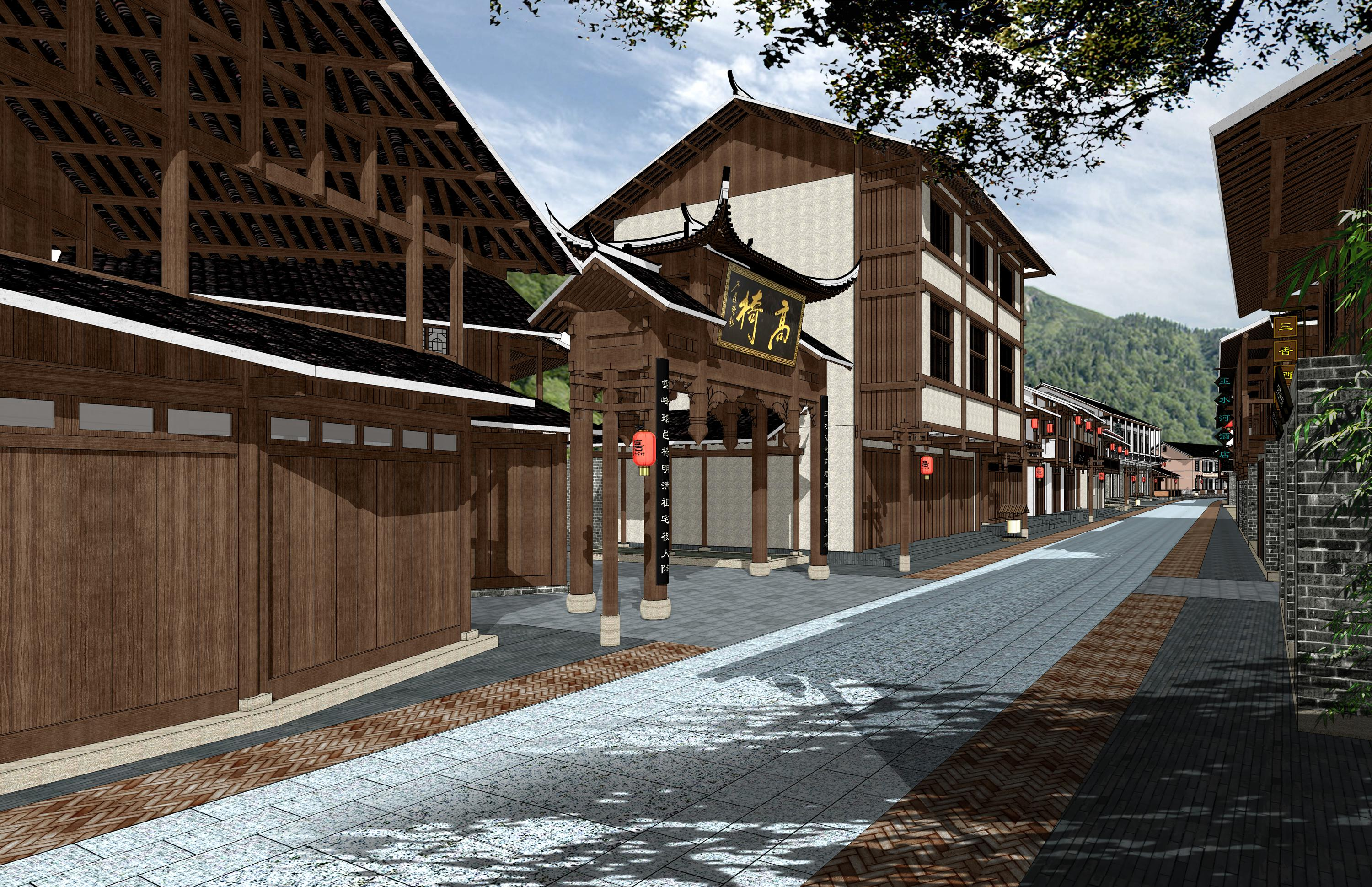 高椅古村古街修缮与整改丨中国怀化丨受会同县邀请-9