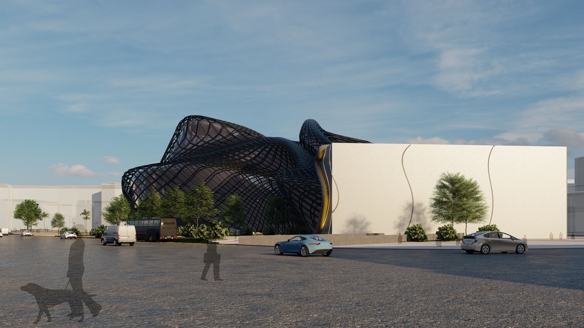 Art Center Lumion 渲染视频-7