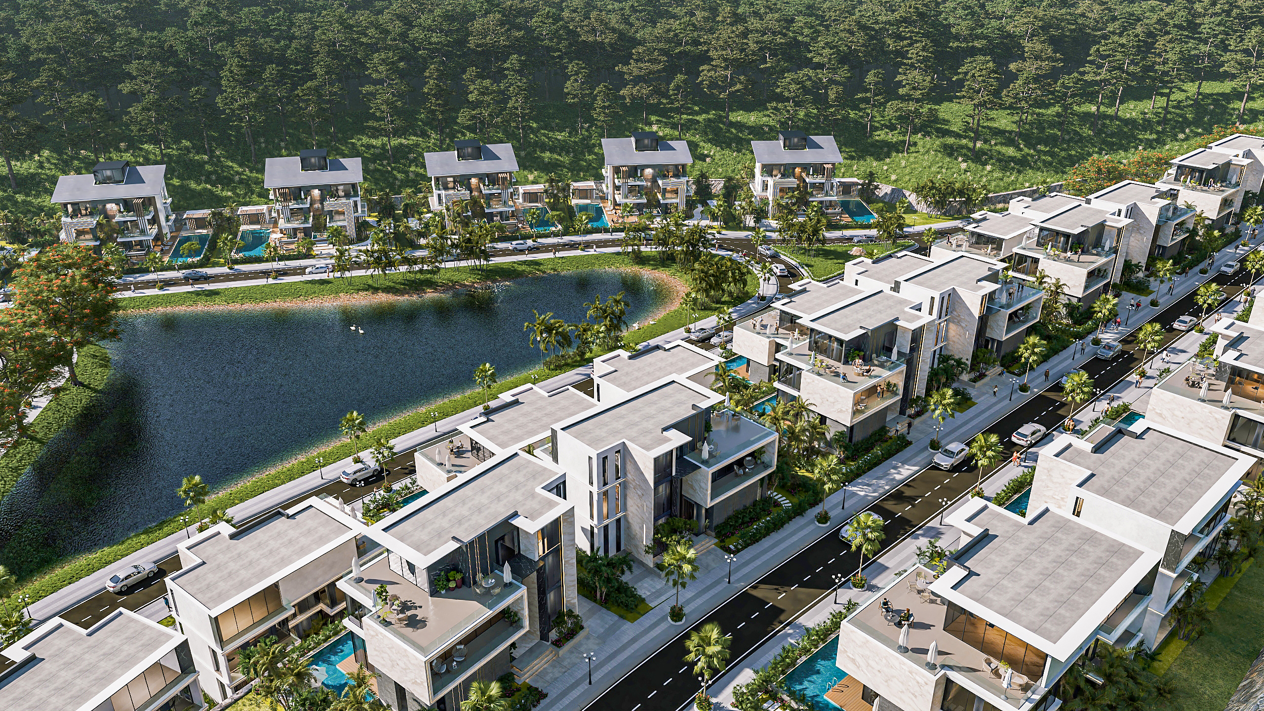 Landscape Architecture Rendering - Resort-3