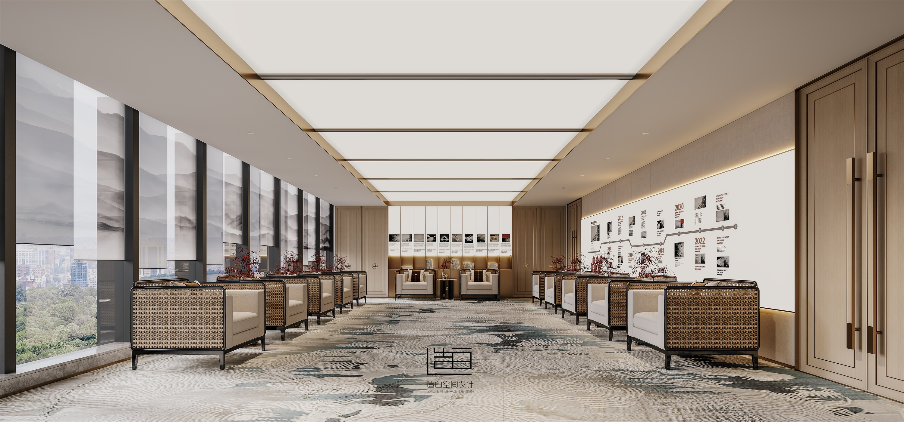 招商办公设计表现丨中国温州丨四川成都造白空间设计有限公司,四川欣闻装饰工程有限公司-7
