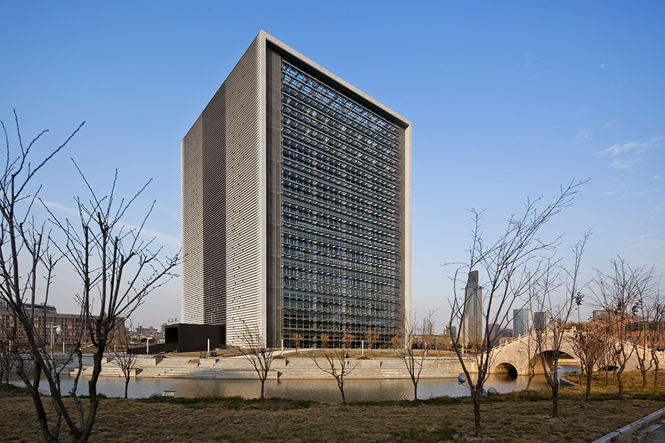 同济大学浙江学院图书馆，上海 / 致正建筑工作室-4