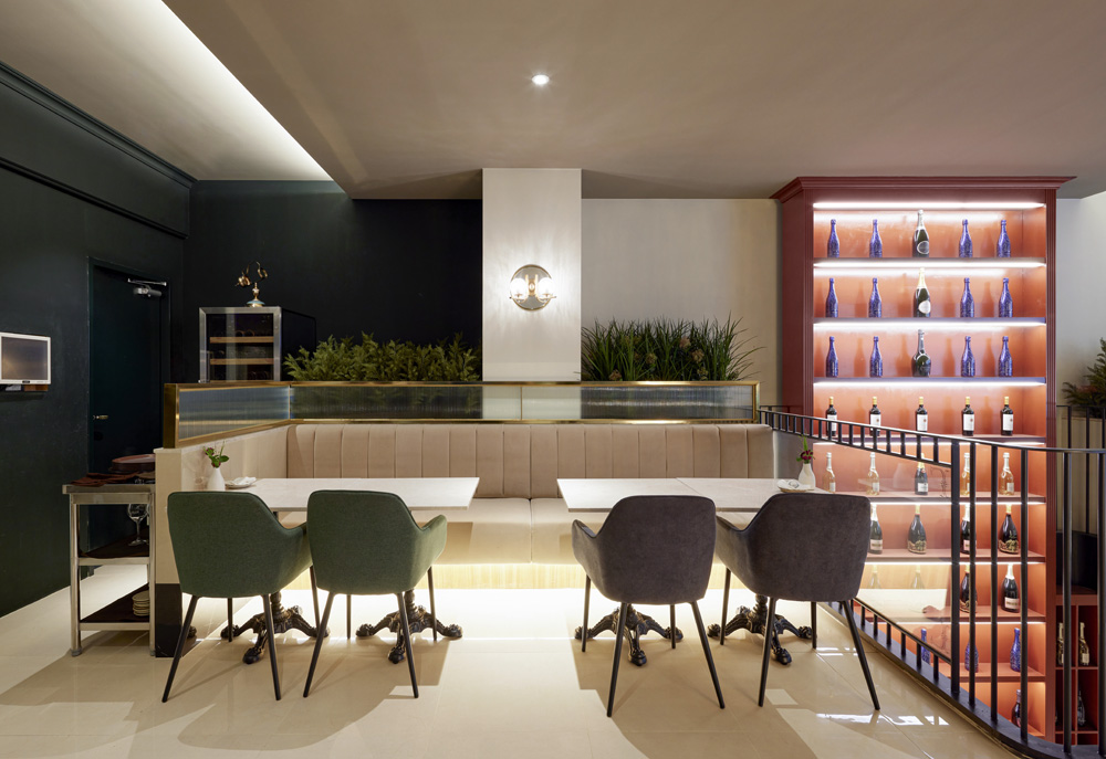 韩国高级餐厅设计，极简奢华风范-5