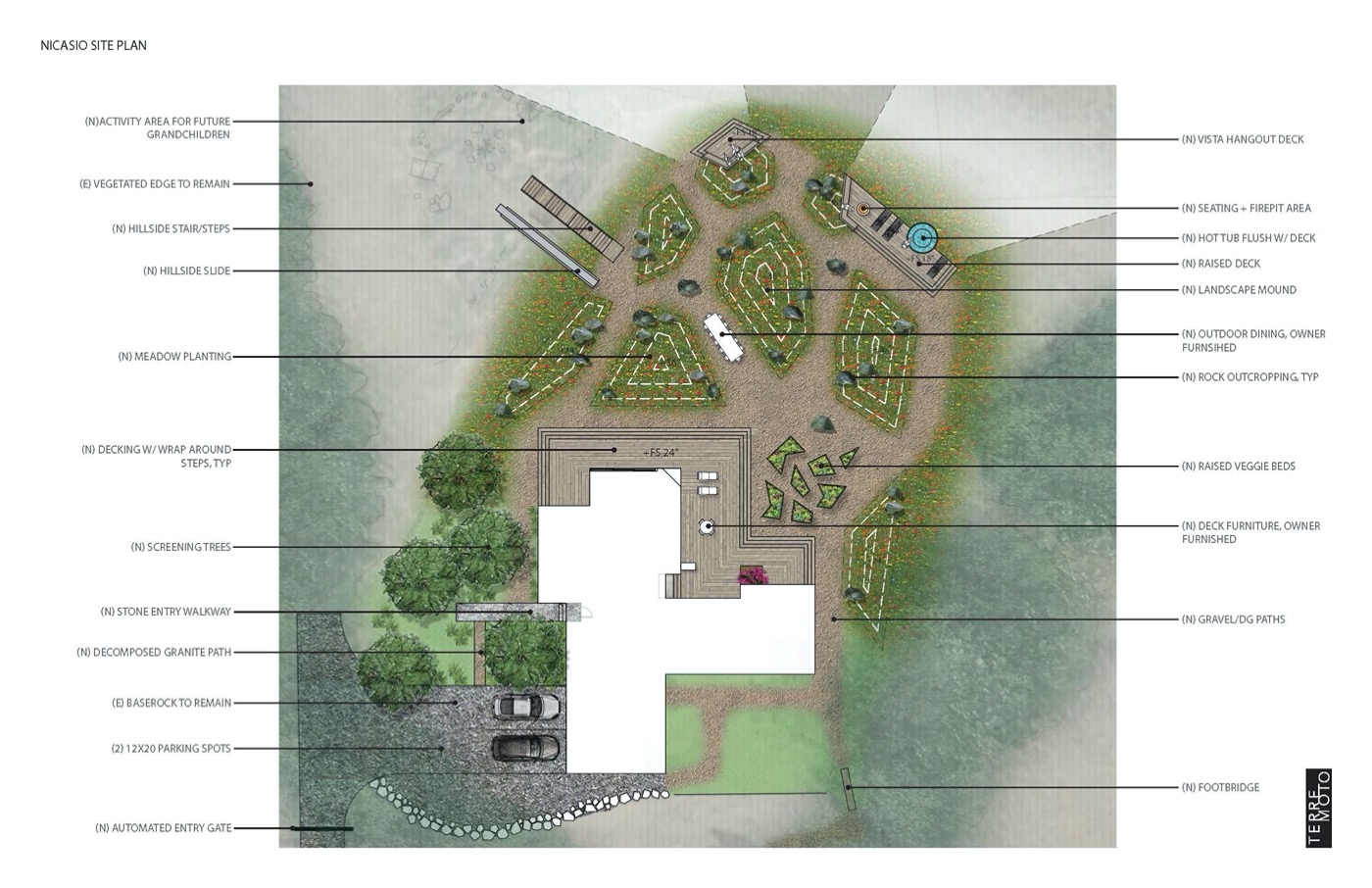 加州牧场风景中的诗意花园丨美国加利福尼亚丨Terremoto-2