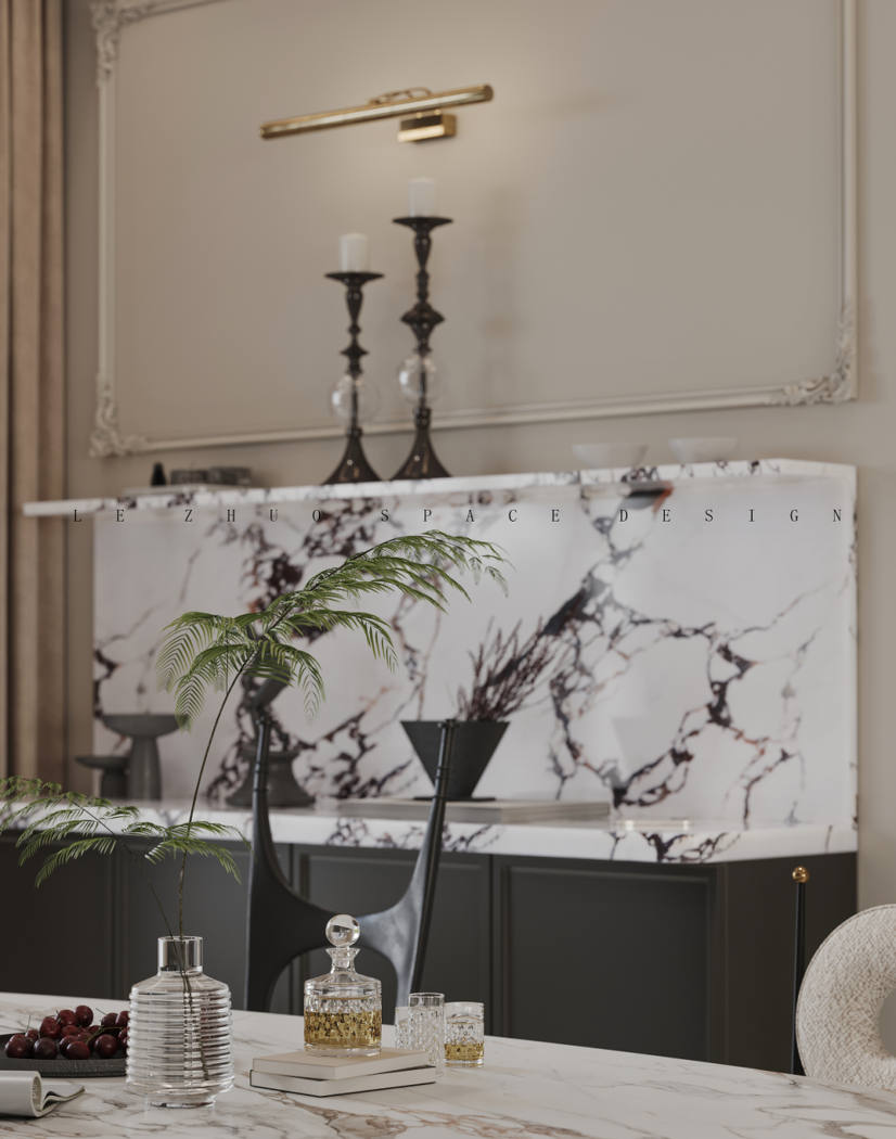 乐卓空间 · 苏宁檀悦 189㎡现代法式-18