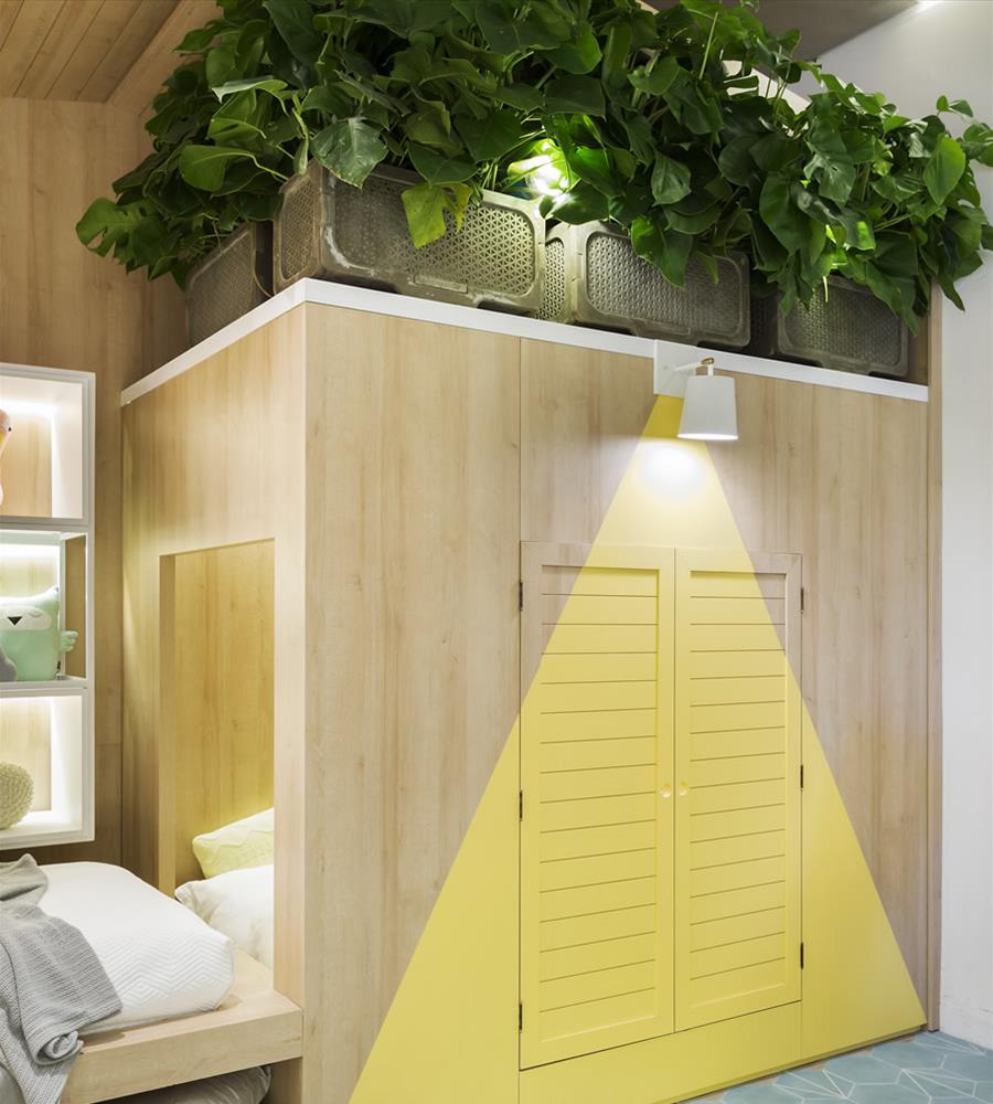 Quarto de Bebê · 可持续木质儿童房设计-4