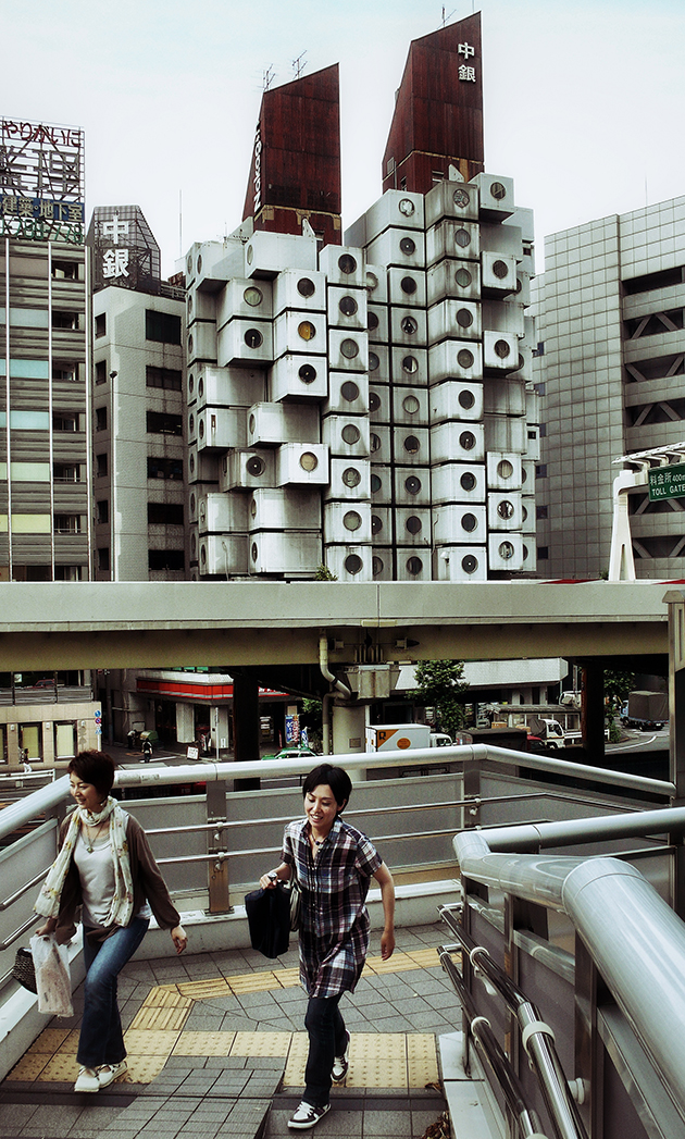 Torre de cápsulas Nakagin（中野胶囊塔）丨日本东京丨Kisho Kurokawa（黑川纪章）-12