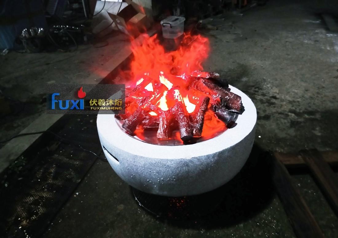 《炉石传说》伏羲雾化壁炉，户外防水火盆设计-12