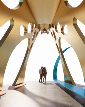 飞行员，雕塑，BGA丨axios_architecture
