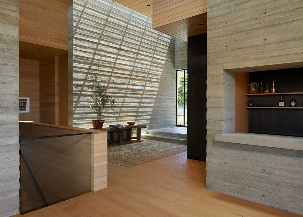 加州圣塔莫尼卡山巅现代豪华别墅-14