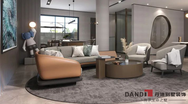 华润天河现代简约别墅丨广州丹迪设计团队-60