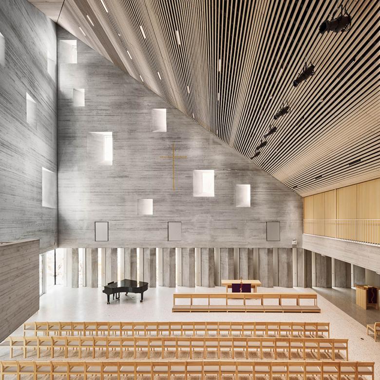 迪古里拉教堂和住宅丨芬兰万塔-9