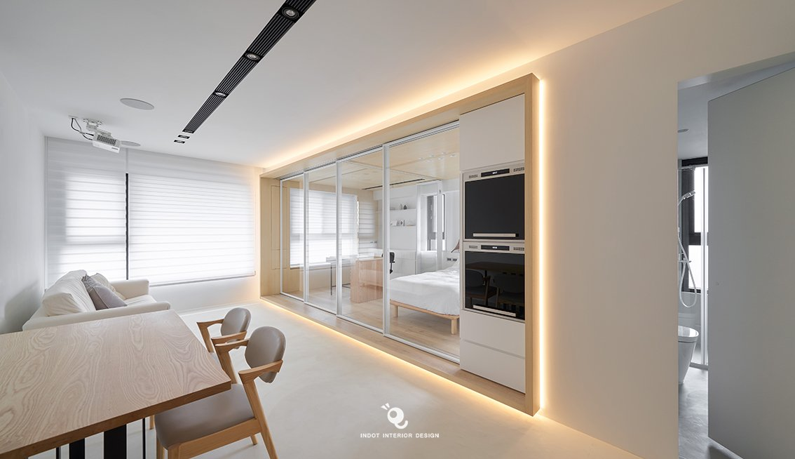 板桥 15 坪小宅弹性空间设计丨虫点子创意设计-35