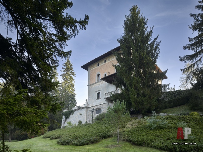 意大利托斯卡纳带壁画历史别墅修复丨娜塔莉亚·潘秋希娜-88