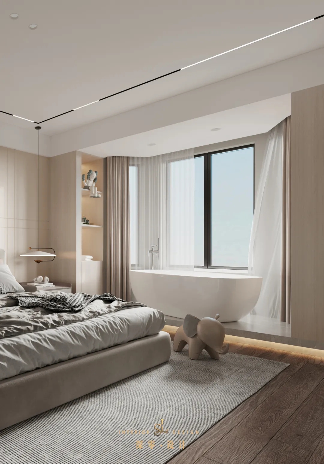 信达公园里 | 现代简约风底复设计，诗意生活新境界-39