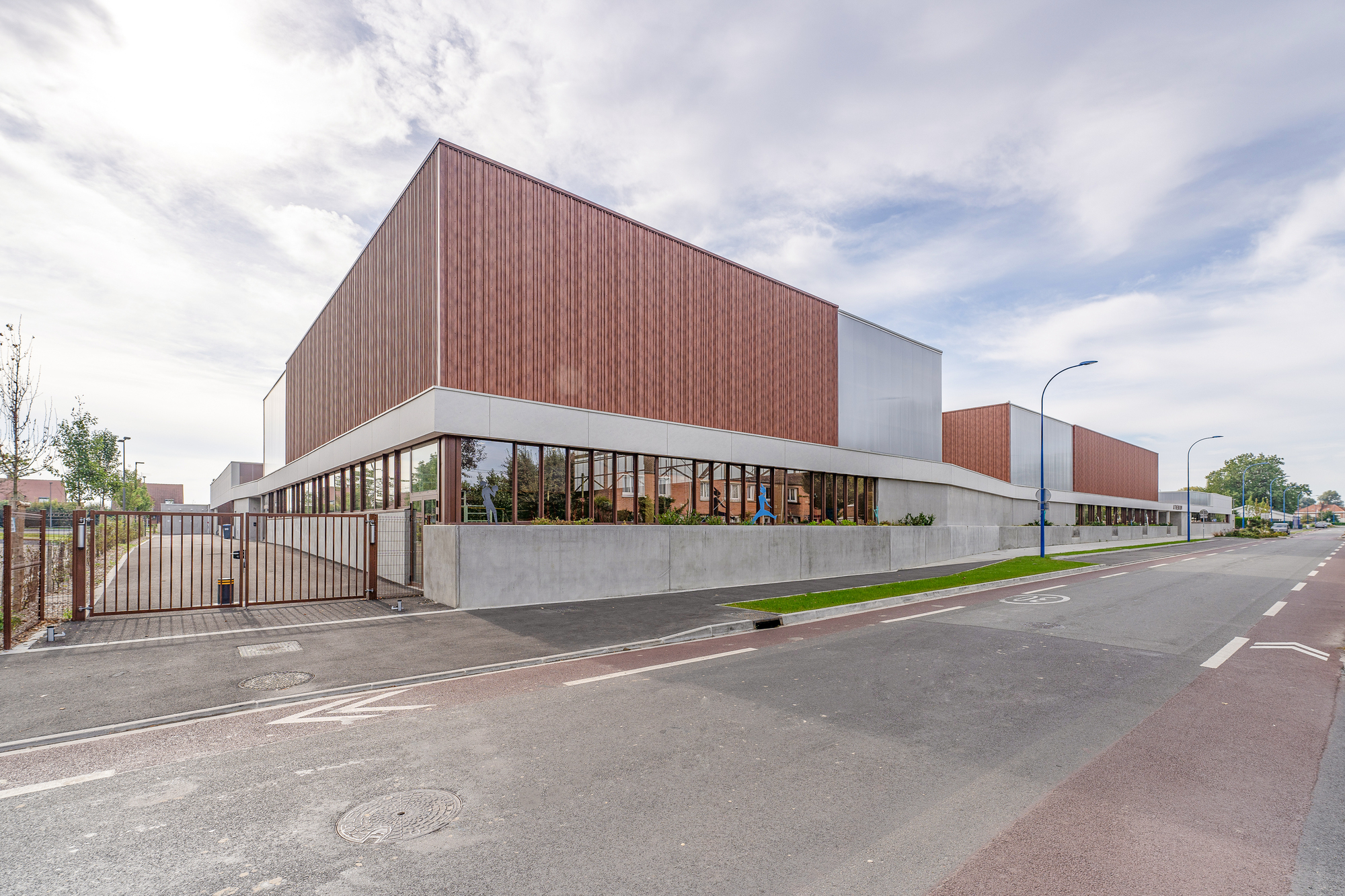 Wavrin 体育中心扩建项目丨法国丨ANAA Architectes-31