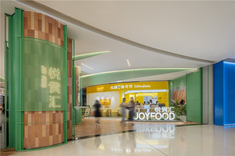 成都大悦城“悦食汇”食集空间改造丨中国成都丨四周建筑-8