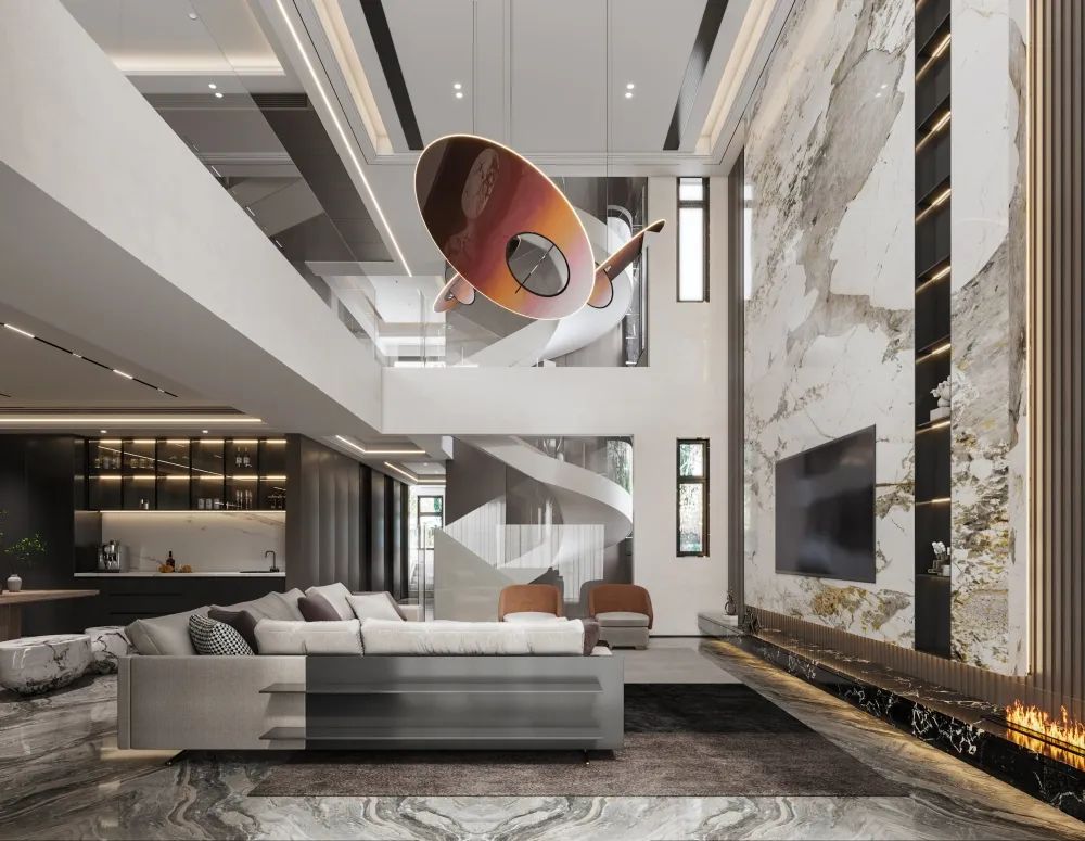 华侨城 108 坊简约阳光大宅丨西安锐格惟辰装饰工程有限公司-9