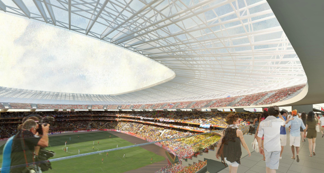 下诺夫哥罗德5万人足球场丨俄罗斯诺夫哥罗德丨“Studio 44”（设计团队成员众多）-50