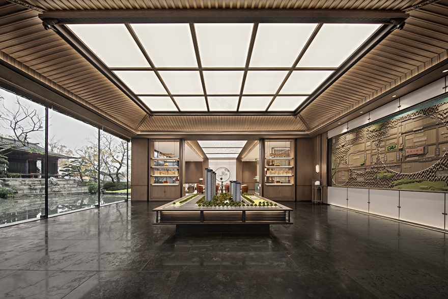 南京电建泷悦雅颂营销中心丨中国南京丨深圳市盘石室内设计有限公司-15