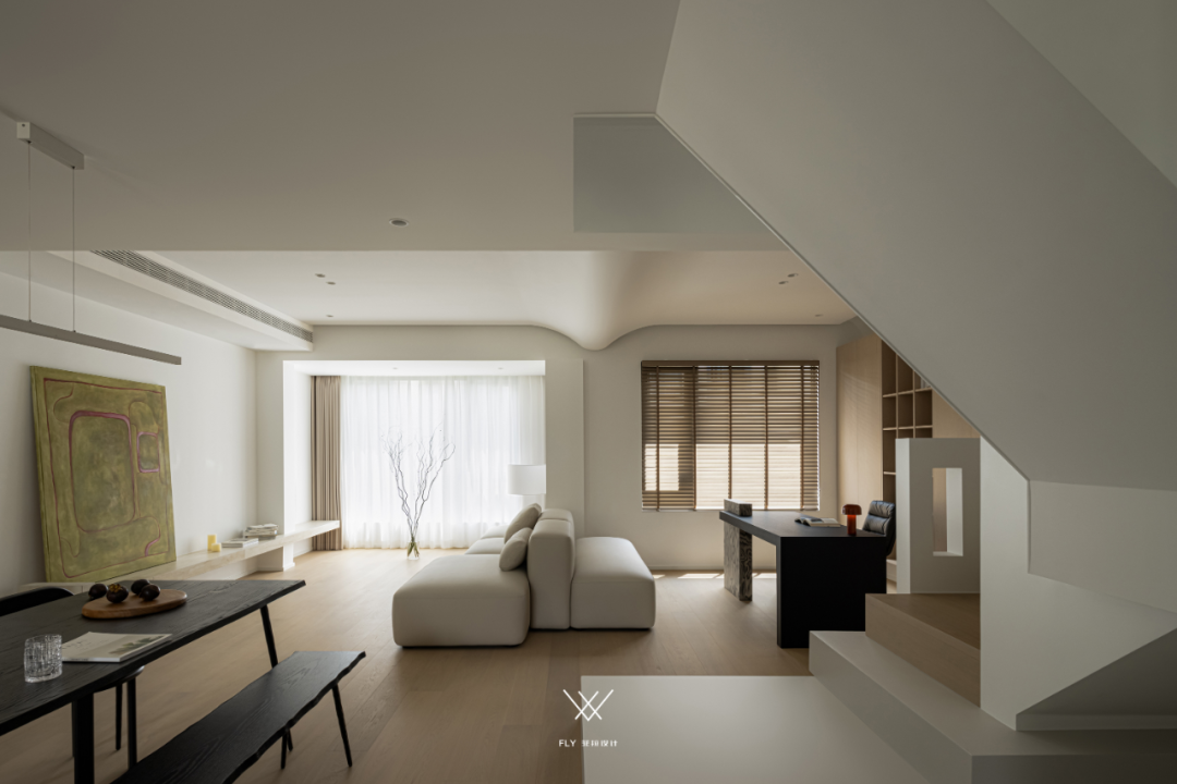 纯净自由的空间韵律·杭州叠排别墅设计丨中国杭州丨菲拉设计-3