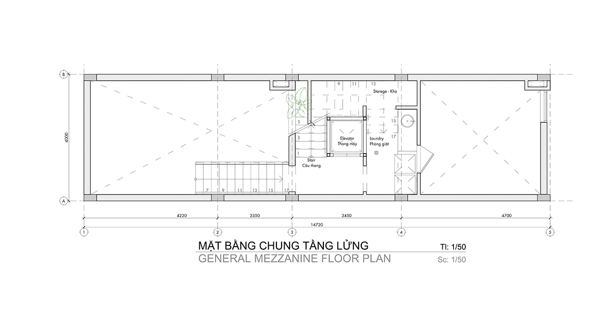 White Oasis窄长宅设计-41
