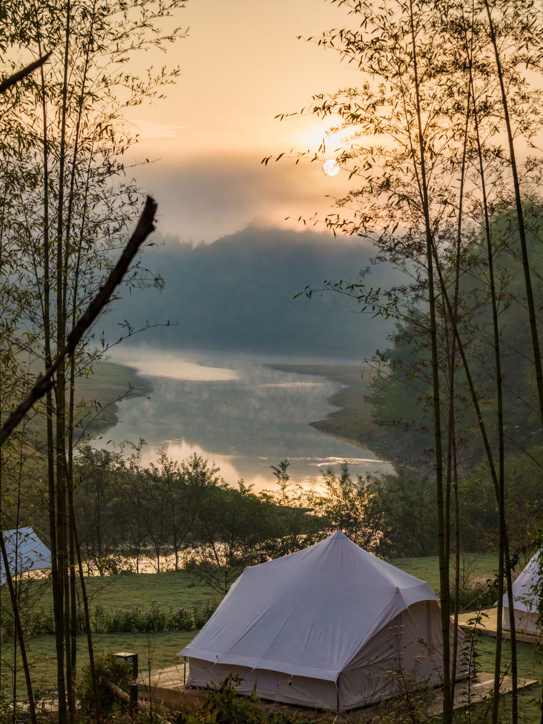 数一轮晨夕 折一朵明媚 | 安吉小杭坑营地-80