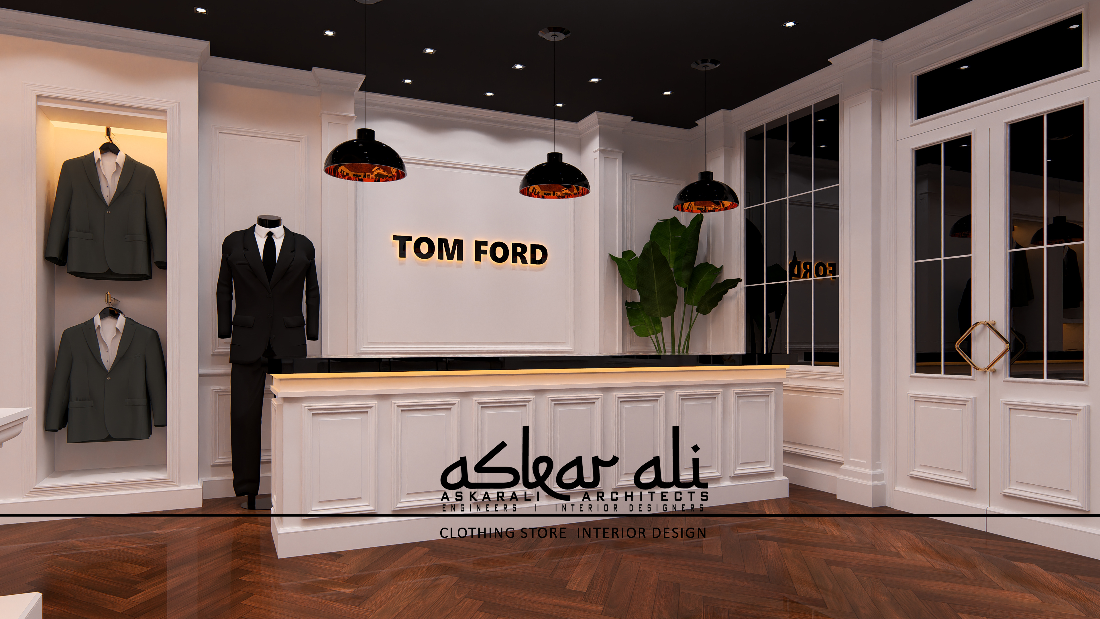 Tom Ford Boutique Interior Design-11