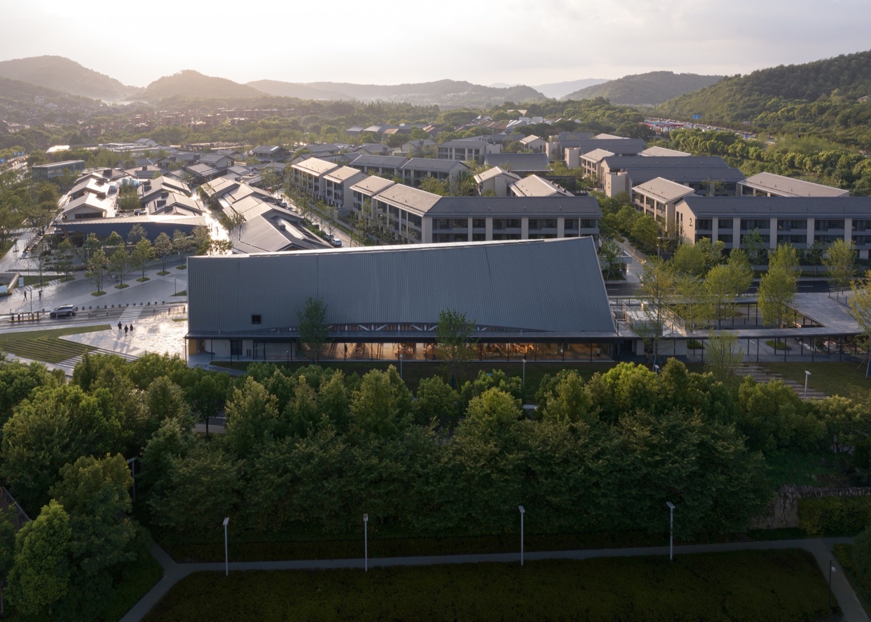 大谷仓（玉鸟流苏小镇中心）丨中国杭州丨大舍建筑设计事务所-19