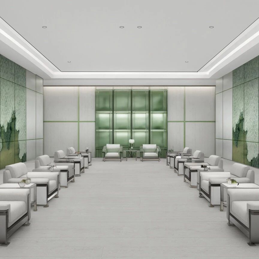 都市中的绿色疗愈办公空间设计丨广州GBD设计机构-24