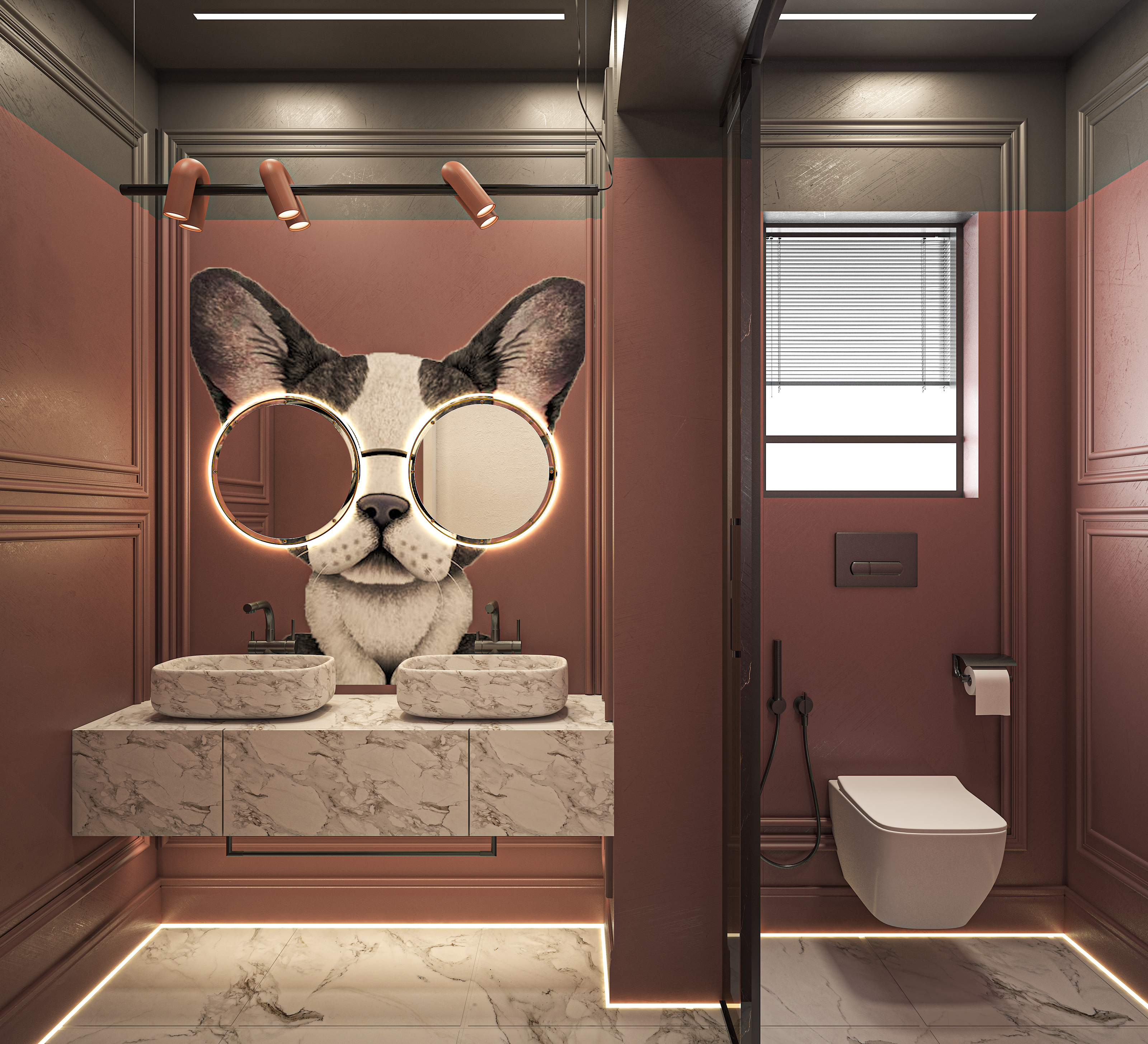 客用浴室丨Maria Maged-7