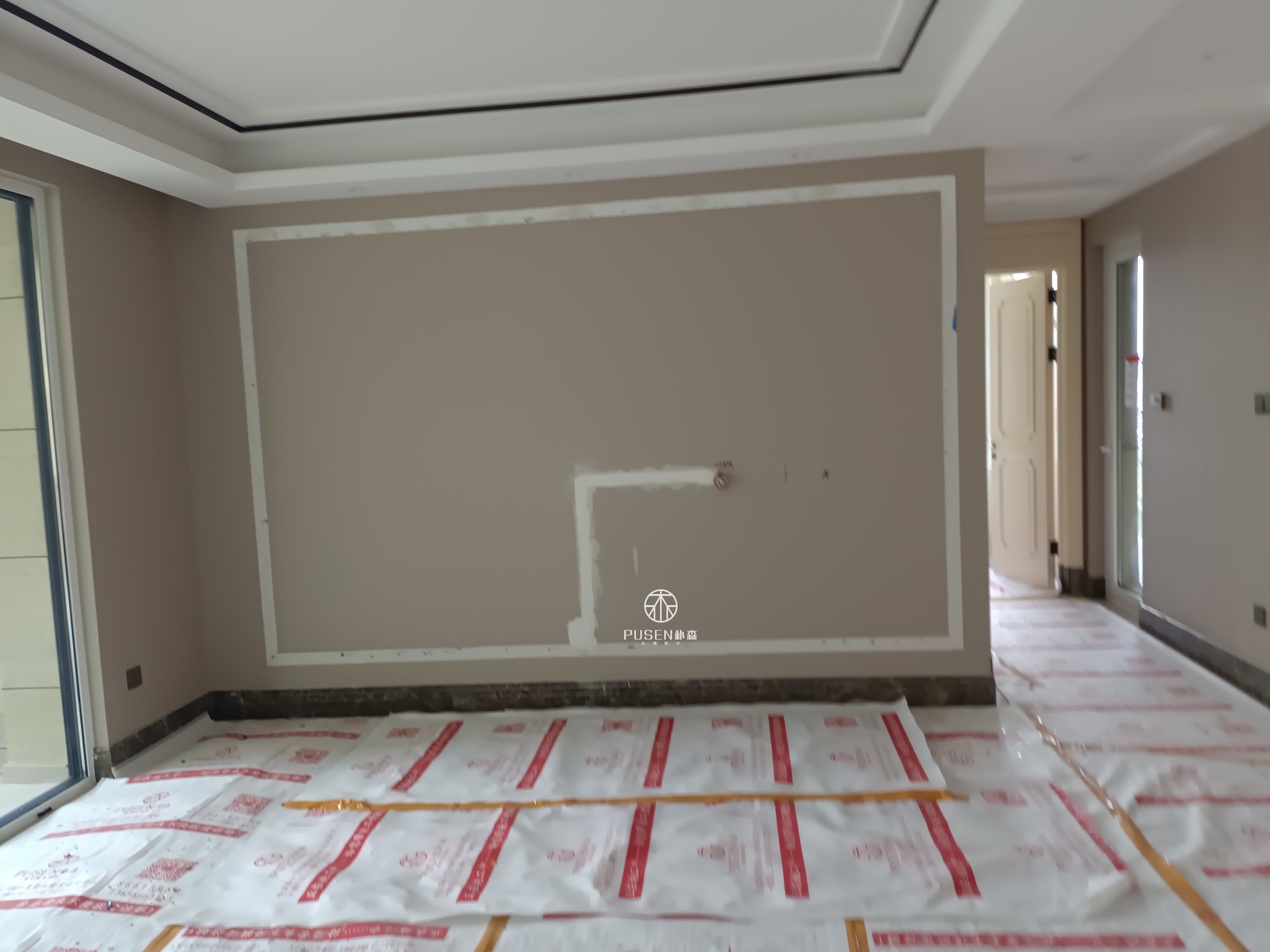 雅致轻奢 · 杭州金茂府精装修改造丨中国杭州丨朴森全案设计-4