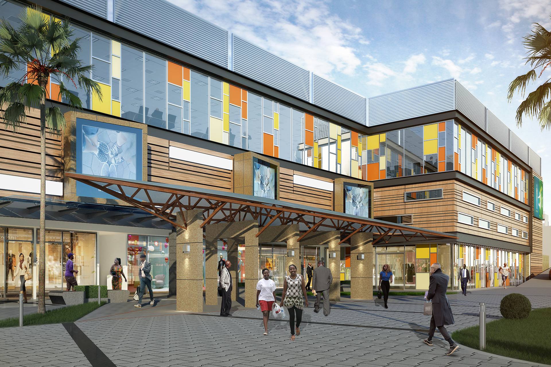 印度 ANA 设计工作室打造的拉各斯海滨商业综合体-33