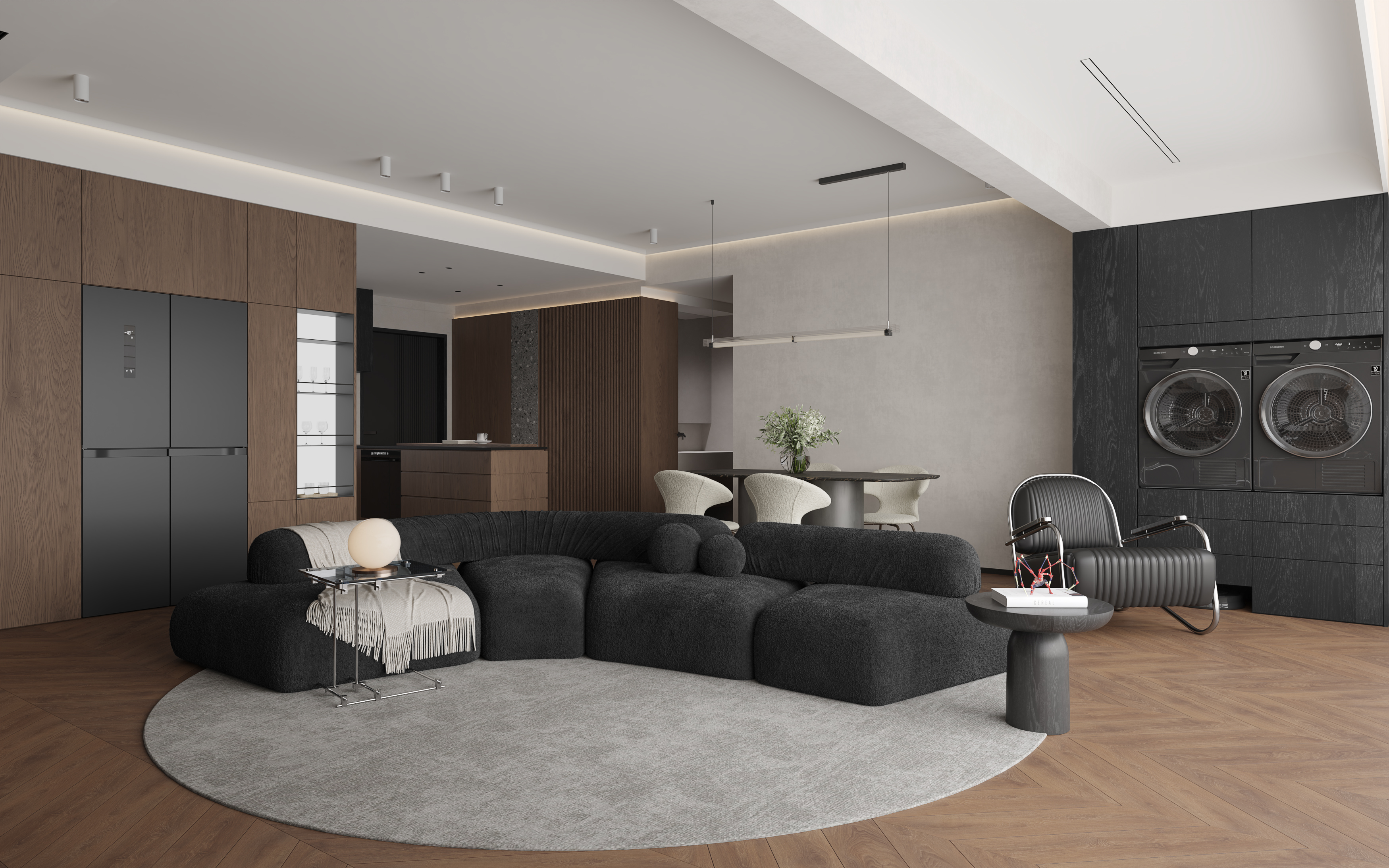 现代中古效果图表现-8