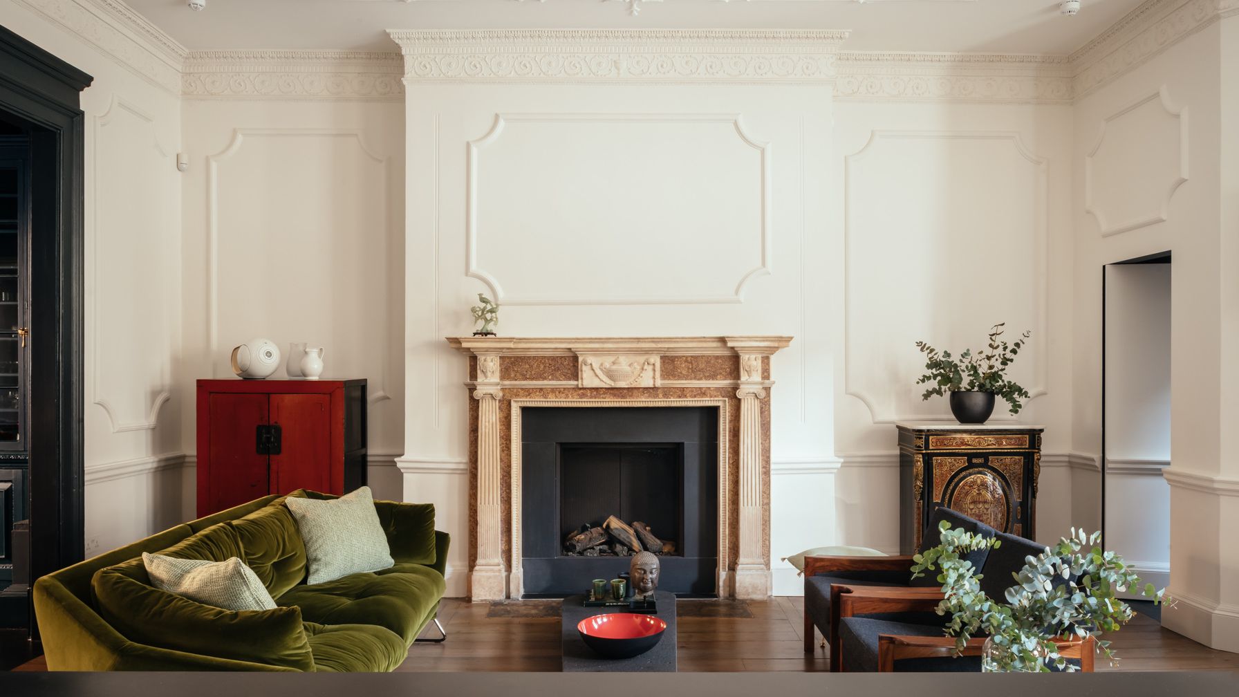 伦敦玛丽勒本经典风格住宅改造丨英国伦敦-4