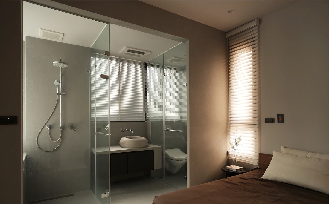 多功能客厅＋复古风刚需房设计-33